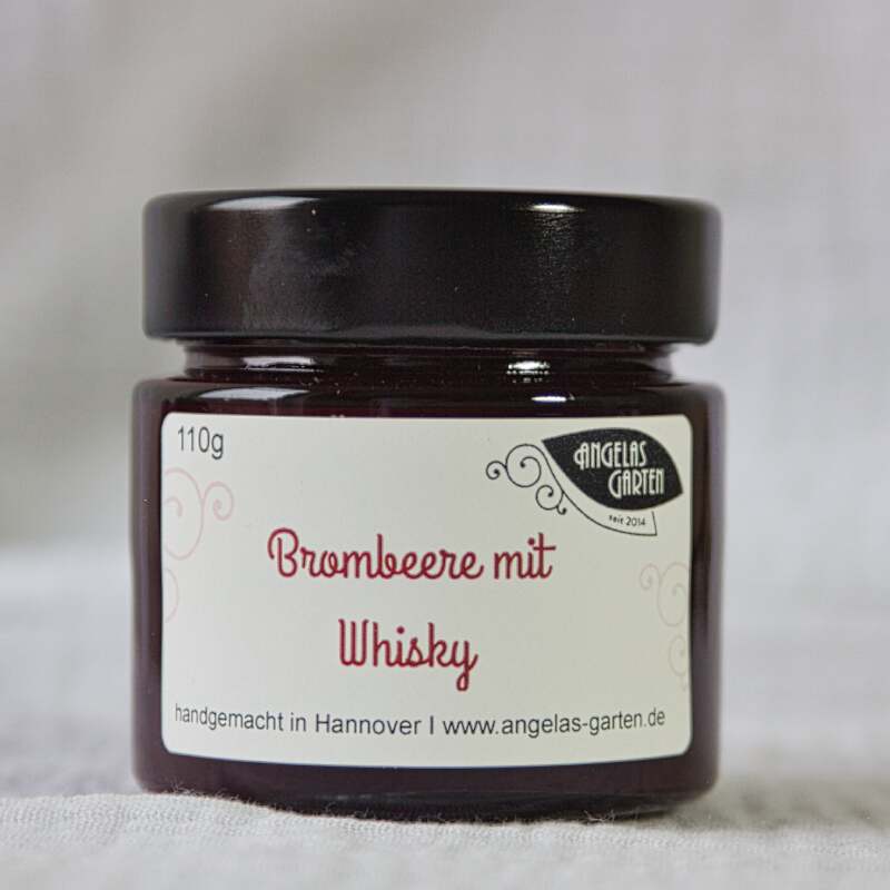 samtige Brombeere mit einem rauchigen Whisky, lecker auch zu Käse